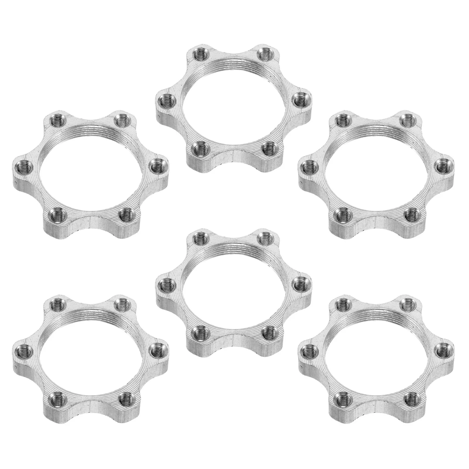 6Pcs Bike Disc Brake Adapter Rapid Response Aluminum Alloy 44Mm Flange Hub Threaded Disc Rotor for Mountain Gravel Cycling
6Pcs Bike Disc Brake Adapter Rapid Response Aluminum Alloy 44Mm Flange Hub Threaded Disc Rotor for Mountain Gravel Cycling