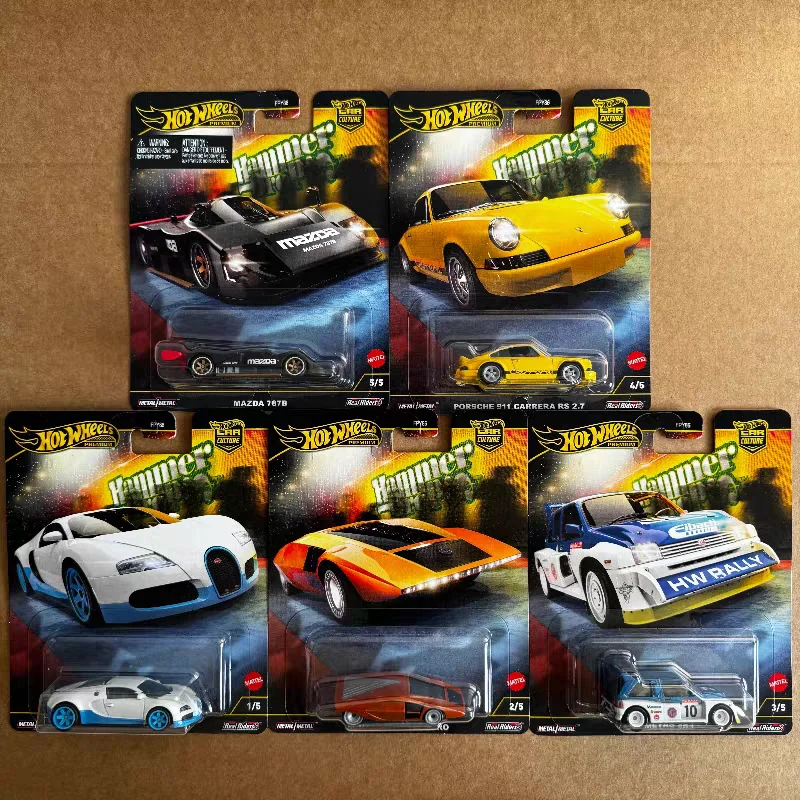 New Original Hot Wheels Car Culture FPY86 F - Hammer Drop 1:64 Collectible Diecast Car Model Collector Car Toys Children's Gifts
New Original Hot Wheels Car Culture FPY86 F - Hammer Drop 1:64 Collectible Diecast Car Model Collector Car Toys Children's Gifts