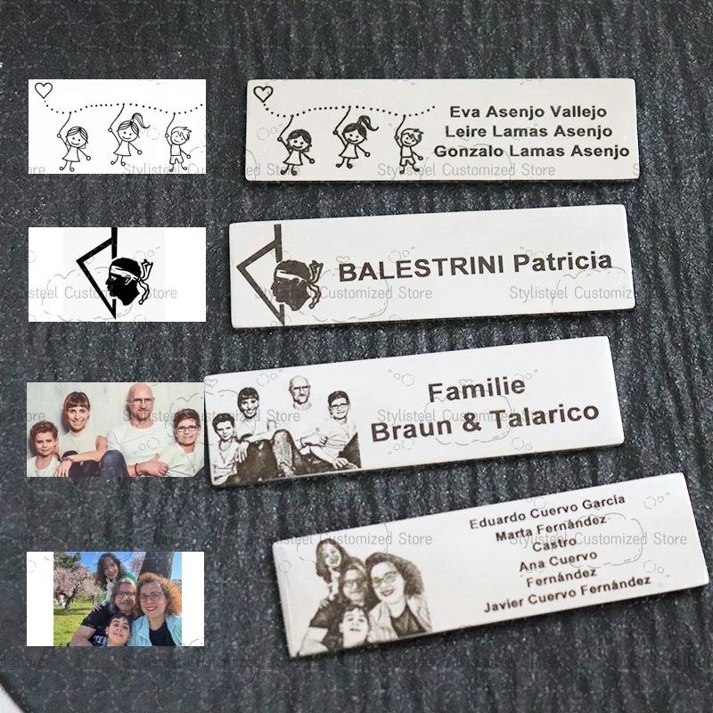 Custom Mailbox Plate Personalized Carving Name Tag Badge Stainless Steel Brooch Mailbox Label Name Tag Customized Magnet ID Door
Custom Mailbox Plate Personalized Carving Name Tag Badge Stainless Steel Brooch Mailbox Label Name Tag Customized Magnet ID Door