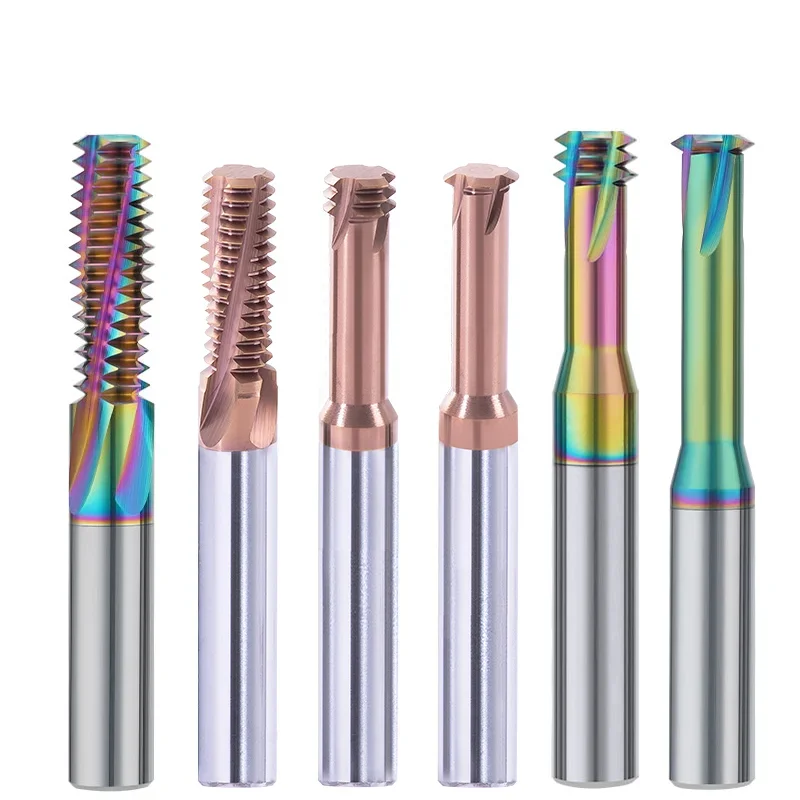 CNC Carbide Single Tooth Thread Milling cutter 1 3 Full Tooth M1.2 M1.6 M2 M2.5 M3 M4 M5 M6 M8 M10 M12 Thread milling for steel
CNC Carbide Single Tooth Thread Milling cutter 1 3 Full Tooth M1.2 M1.6 M2 M2.5 M3 M4 M5 M6 M8 M10 M12 Thread milling for steel