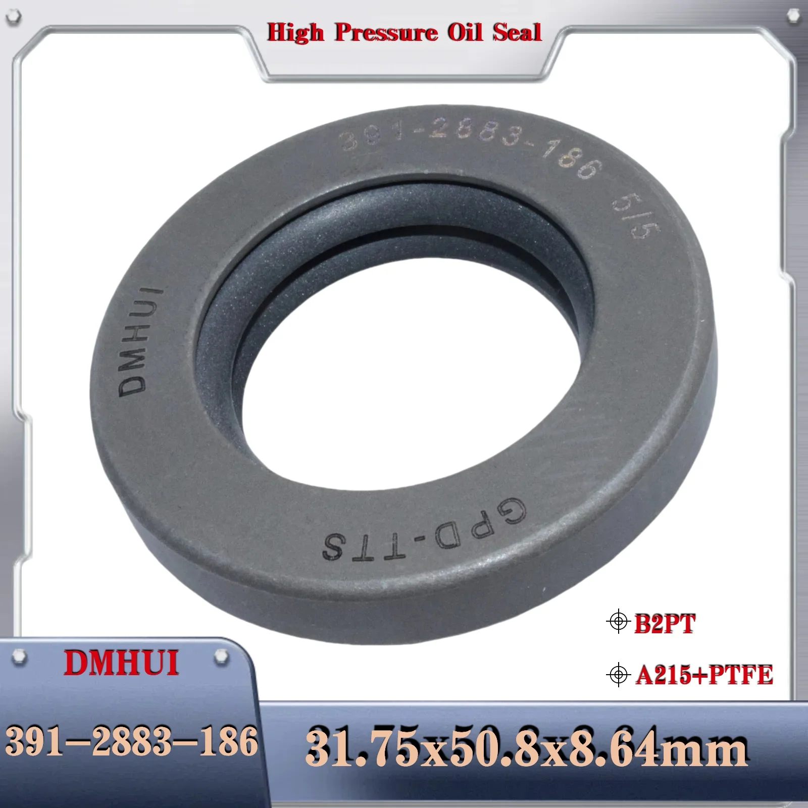 31.75x50.8x8.64/B2PT/A215+PTFE Для Parker 391-2883-186, уплотнение вращающегося вала, используется в гидравлических насосах/моторах, для вращающихся валов S
31.75x50.8x8.64/B2PT/A215+PTFE Для Parker 391-2883-186, уплотнение вращающегося вала, используется в гидравлических насосах/моторах, для вращающихся валов S