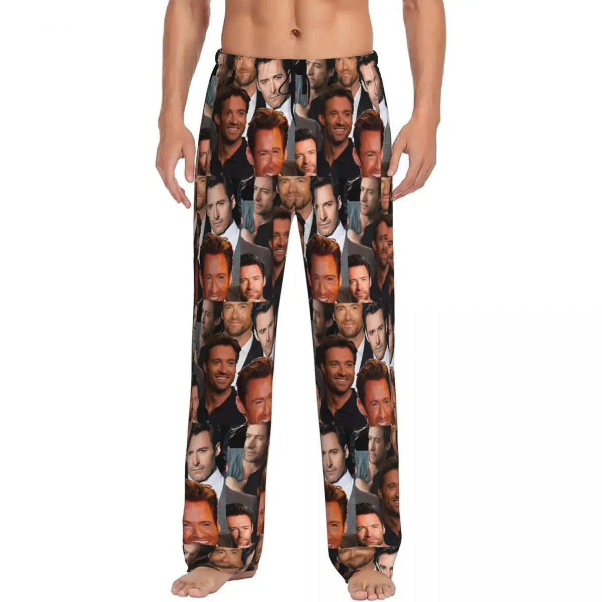 Пижамные штаны Hugh Jackman с фотоколлажем на заказ, мужская одежда для сна, штаны для сна с карманами
Пижамные штаны Hugh Jackman с фотоколлажем на заказ, мужская одежда для сна, штаны для сна с карманами