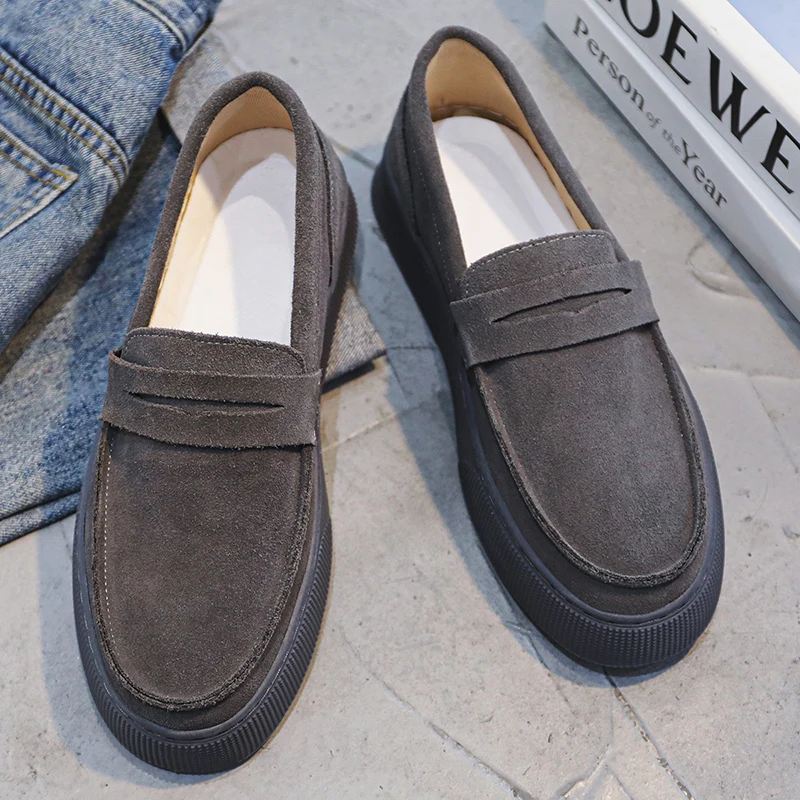 Men's Summer Breathable Casual Slip-On Thick Bottom Loafers Heightening Lightweight Sports Driving Trendy Shoes
Men's Summer Breathable Casual Slip-On Thick Bottom Loafers Heightening Lightweight Sports Driving Trendy Shoes