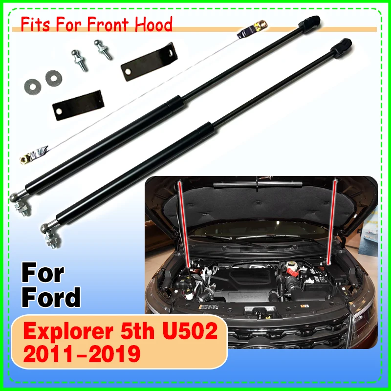 Car Front Hood Bonnet Gas Struts For Ford Explorer 5th U502 2011-2019 Lift Support Damper Shock Absorber Prop Rods
Car Front Hood Bonnet Gas Struts For Ford Explorer 5th U502 2011-2019 Lift Support Damper Shock Absorber Prop Rods