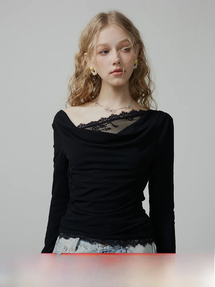 Женская футболка с длинным рукавом и кружевом, фиолетовая, с оригинальным дизайном, приталенная, удобная, из смесового полиэстера и вискозы
Женская футболка с длинным рукавом и кружевом, фиолетовая, с оригинальным дизайном, приталенная, удобная, из смесового полиэстера и вискозы