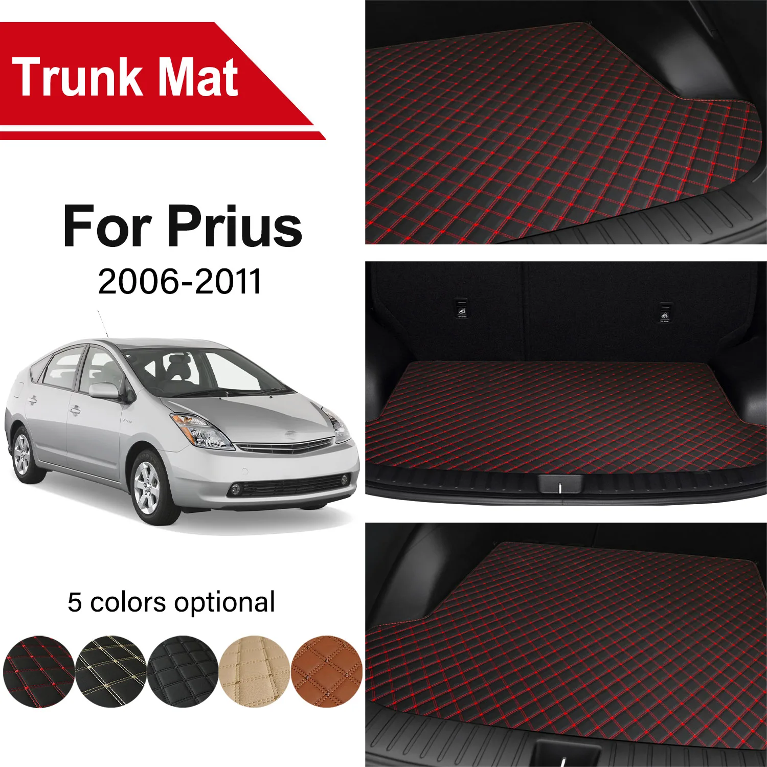 Car Trunk Mat For Toyota Prius 2011 2010 2009 2008 2007 2006 Embroidered Leather Waterproof Durable Mat Car Interior Accessories
Car Trunk Mat For Toyota Prius 2011 2010 2009 2008 2007 2006 Embroidered Leather Waterproof Durable Mat Car Interior Accessories