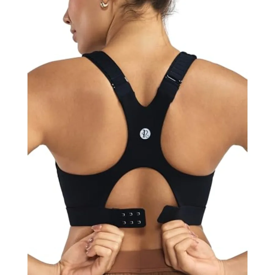 RUNNING GIRL Sports Bras for Women High Support, Adjustable Straps High Impact Racerback Bra with Hook Closure Molded Cup
RUNNING GIRL Sports Bras for Women High Support, Adjustable Straps High Impact Racerback Bra with Hook Closure Molded Cup