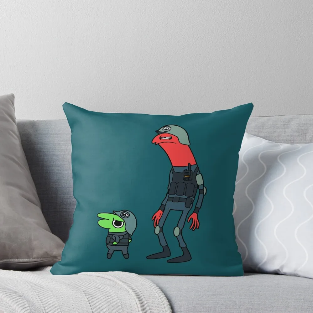 SMILING FRIENDS - Alan and Gleb SWAT, bliblie, Pim, Grim, Glep (author's art) Throw Pillow Couch Cushions pillow
SMILING FRIENDS - Alan and Gleb SWAT, bliblie, Pim, Grim, Glep (author's art) Throw Pillow Couch Cushions pillow