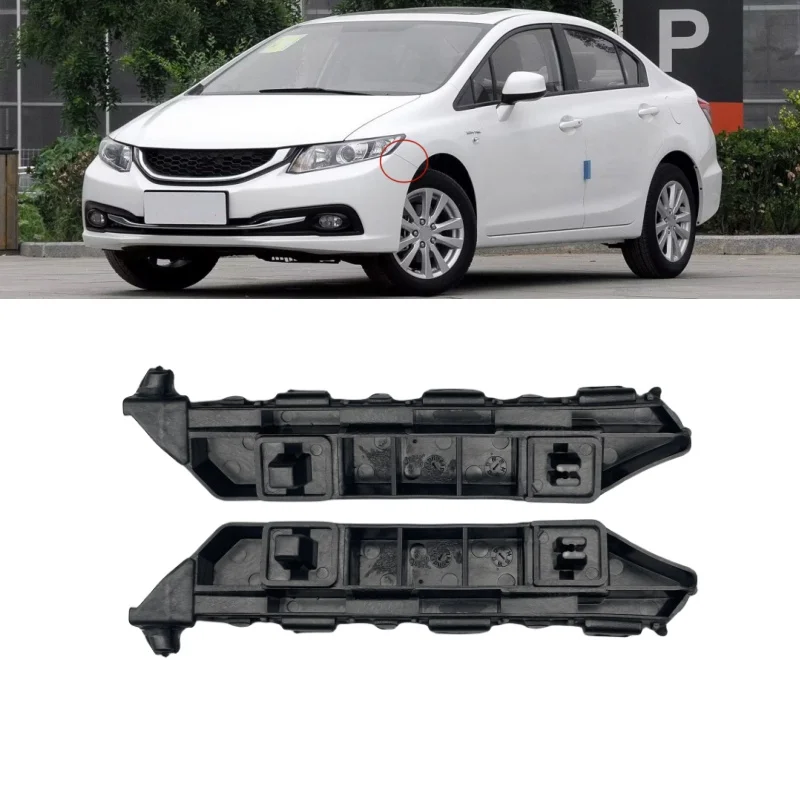 Пара кронштейнов фиксатора переднего бампера автомобиля, проставки для Honda CIVIC Sedan 2012-2015, поддержка крепления боковой балки 71198TR0A01
Пара кронштейнов фиксатора переднего бампера автомобиля, проставки для Honda CIVIC Sedan 2012-2015, поддержка крепления боковой балки 71198TR0A01