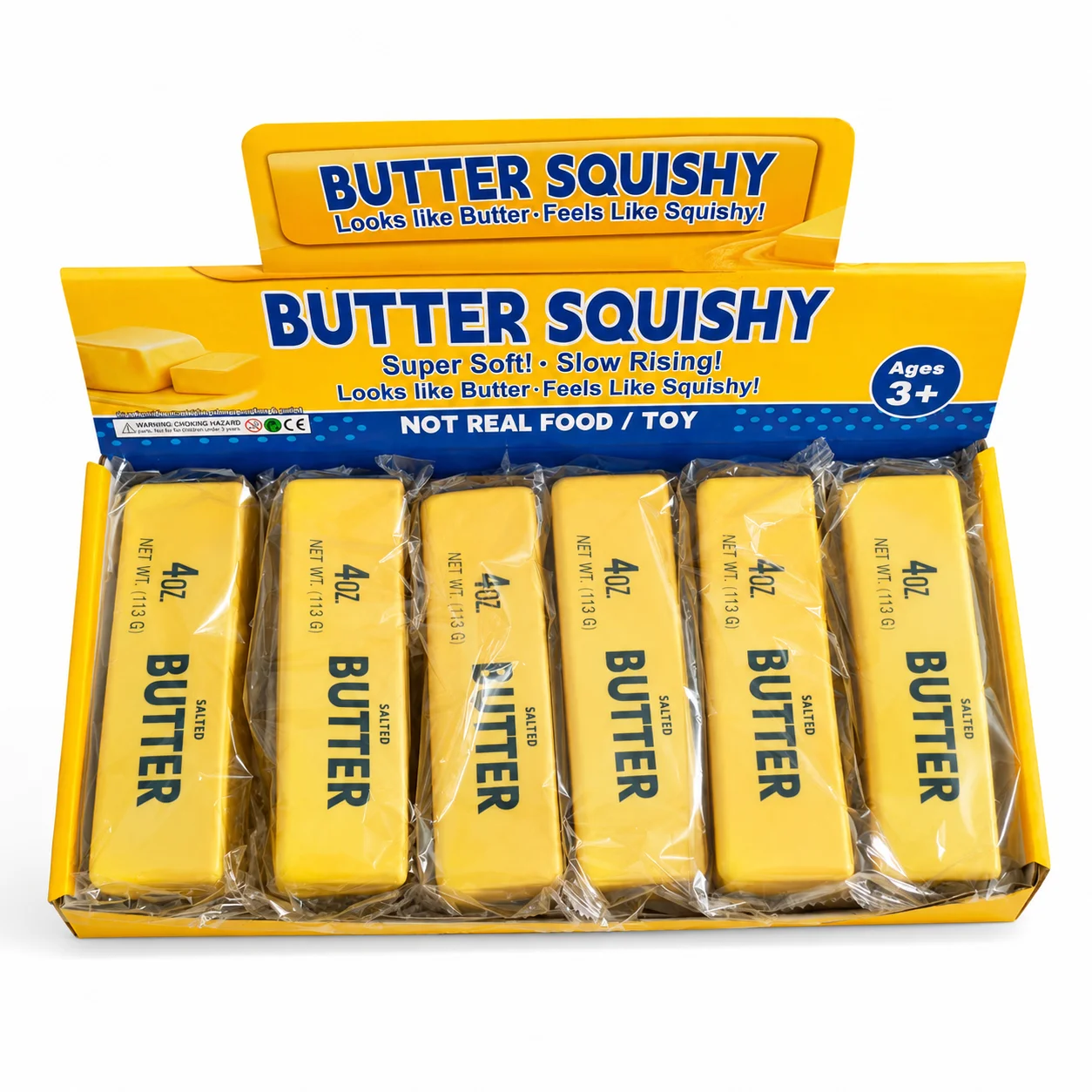 Slow-recovery butter ball for squeezing fun, a realistic food stress-relieving toy, helps adults relieve stress
Slow-recovery butter ball for squeezing fun, a realistic food stress-relieving toy, helps adults relieve stress