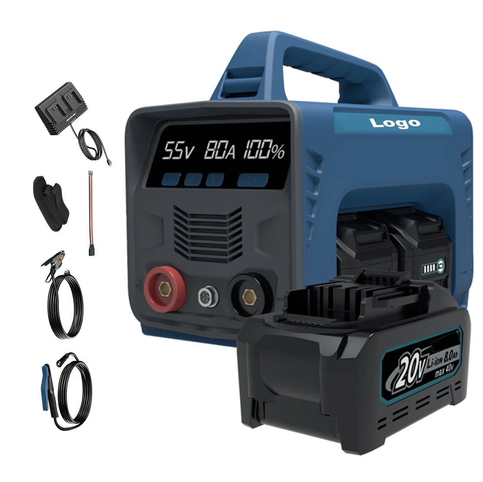 OEM Factory Direct 160A Cordless Stick Welder Machine For Field Repairs & Remote Construction Sites With 2000mah Battery Packs
OEM Factory Direct 160A Cordless Stick Welder Machine For Field Repairs & Remote Construction Sites With 2000mah Battery Packs