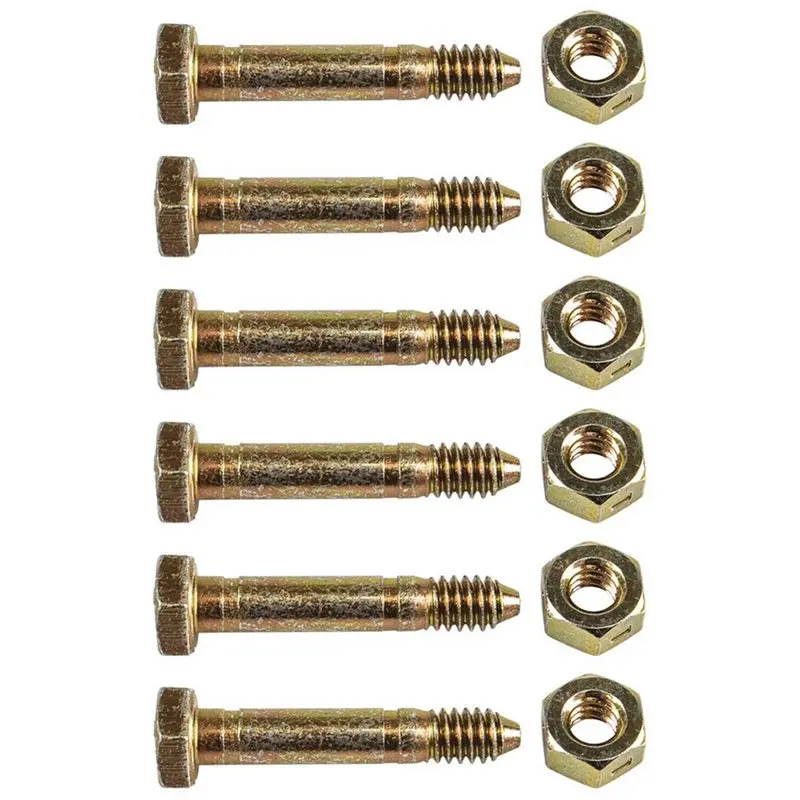 ABXF-для Ariens, 6 шт., совместимых с OEM для 1/4 дюйма, срезной болт и гайка, код модели 53200500-2
ABXF-для Ariens, 6 шт., совместимых с OEM для 1/4 дюйма, срезной болт и гайка, код модели 53200500-2