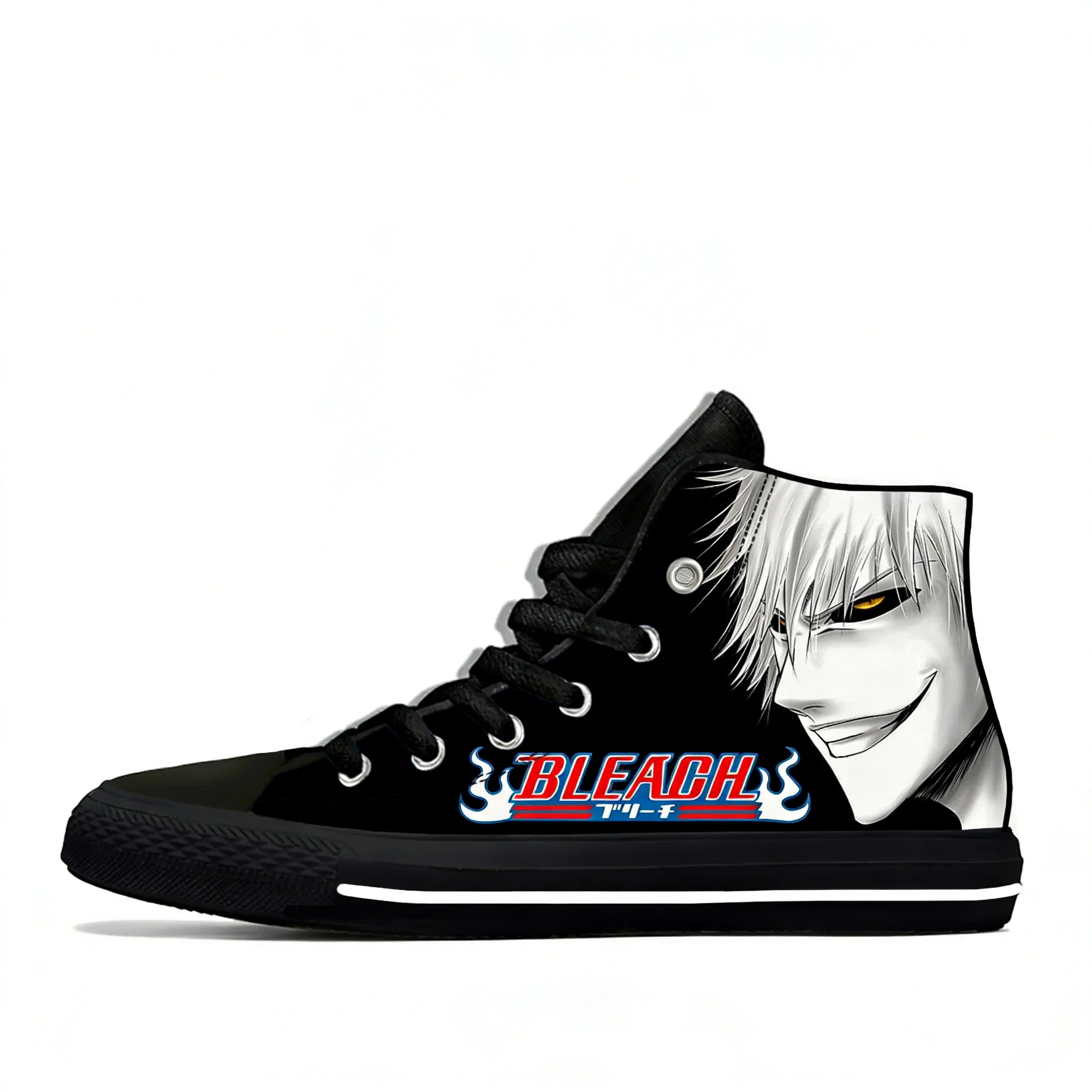 Популярные аниме Bleach, легкая ткань с 3D принтом, забавные крутые модные высокие парусиновые туфли, мужские и женские повседневные дышащие кроссовки
Популярные аниме Bleach, легкая ткань с 3D принтом, забавные крутые модные высокие парусиновые туфли, мужские и женские повседневные дышащие кроссовки