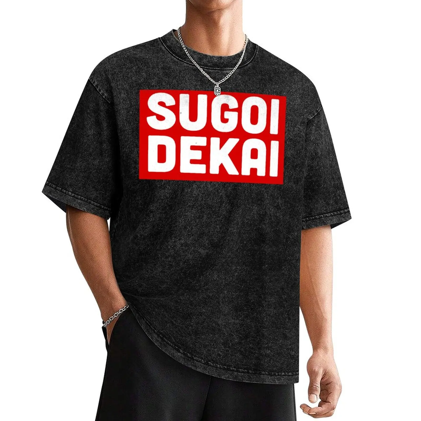 sugoi dekai t-shirts T-Shirt graphic tee shirt clothes man clothes anime mens t shirts
sugoi dekai t-shirts T-Shirt graphic tee shirt clothes man clothes anime mens t shirts
