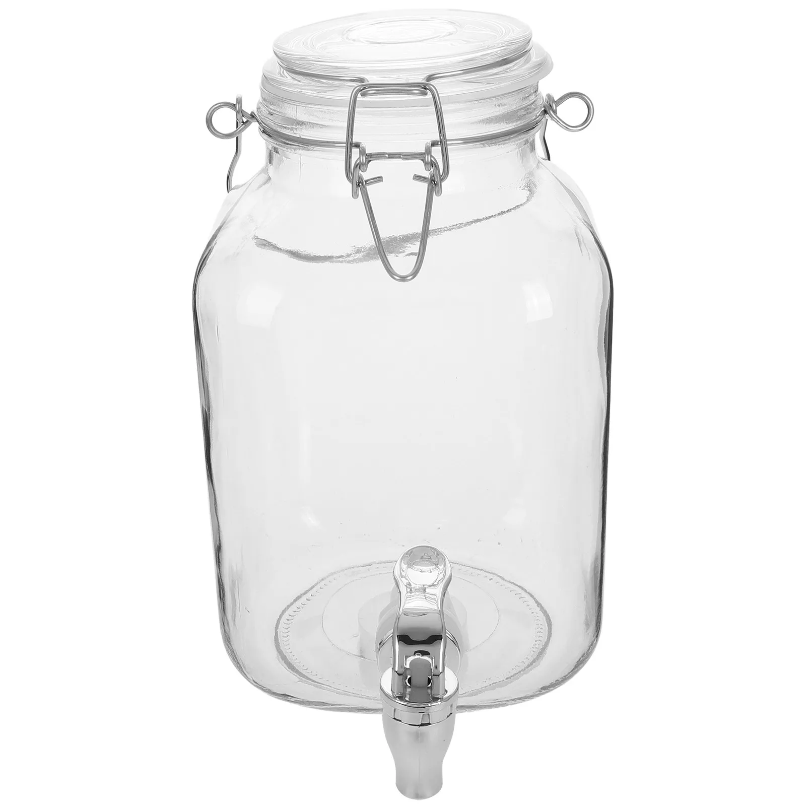 Large Glass Brewing Jar Airtight Sealed Transparent Container for Wine Juice Storage 3000Ml Home Kitchen Party Use
Large Glass Brewing Jar Airtight Sealed Transparent Container for Wine Juice Storage 3000Ml Home Kitchen Party Use