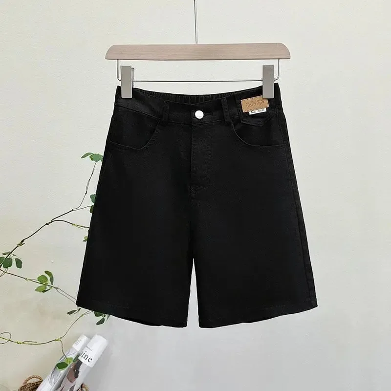 Women High Waist Straight Denim Shorts Plus Size Casual Blarmuda Shorts
Women High Waist Straight Denim Shorts Plus Size Casual Blarmuda Shorts