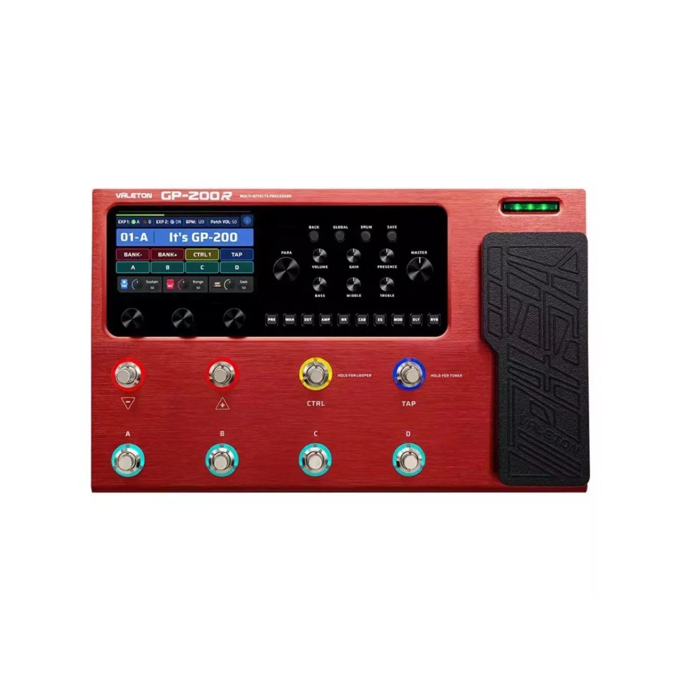 Fast Shipping | Valeton GP-200R Multi-effects Processor Pedal With Wooden Panels For Guitar & Bass
Fast Shipping | Valeton GP-200R Multi-effects Processor Pedal With Wooden Panels For Guitar & Bass