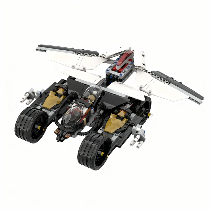 444pcs MOC Ninja Triple Combat Vehicle Alternative Build Ninjia Model Building Blocks Christmas Gifts Construction Toys Birthday
444pcs MOC Ninja Triple Combat Vehicle Alternative Build Ninjia Model Building Blocks Christmas Gifts Construction Toys Birthday