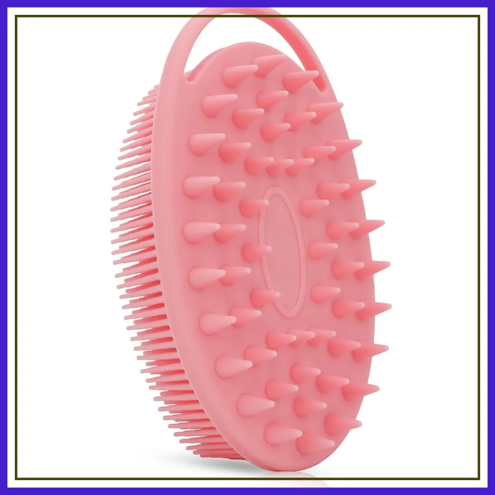 Upgrade 2-in-1 Bath & Shampoo Body Brush, Silicone Exfoliating Scrubber for Shower, Premium Silicone Loofah, Scalp Massager, Easy Clean (Pink)
Upgrade 2-in-1 Bath & Shampoo Body Brush, Silicone Exfoliating Scrubber for Shower, Premium Silicone Loofah, Scalp Massager, Easy Clean (Pink)