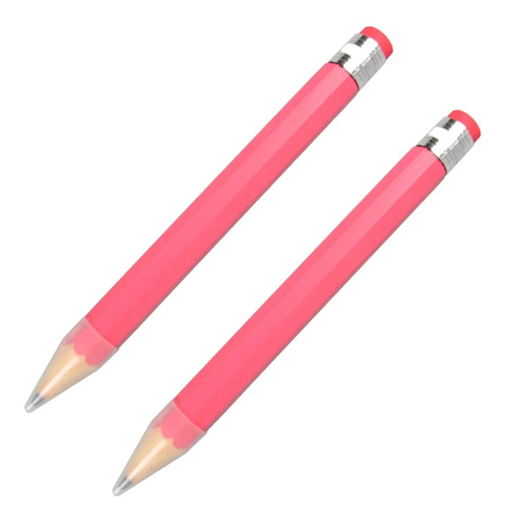2 Pcs Large Wooden Pencil Drawing Writing Automatic Stationery Props Performance Long Pencils
2 Pcs Large Wooden Pencil Drawing Writing Automatic Stationery Props Performance Long Pencils