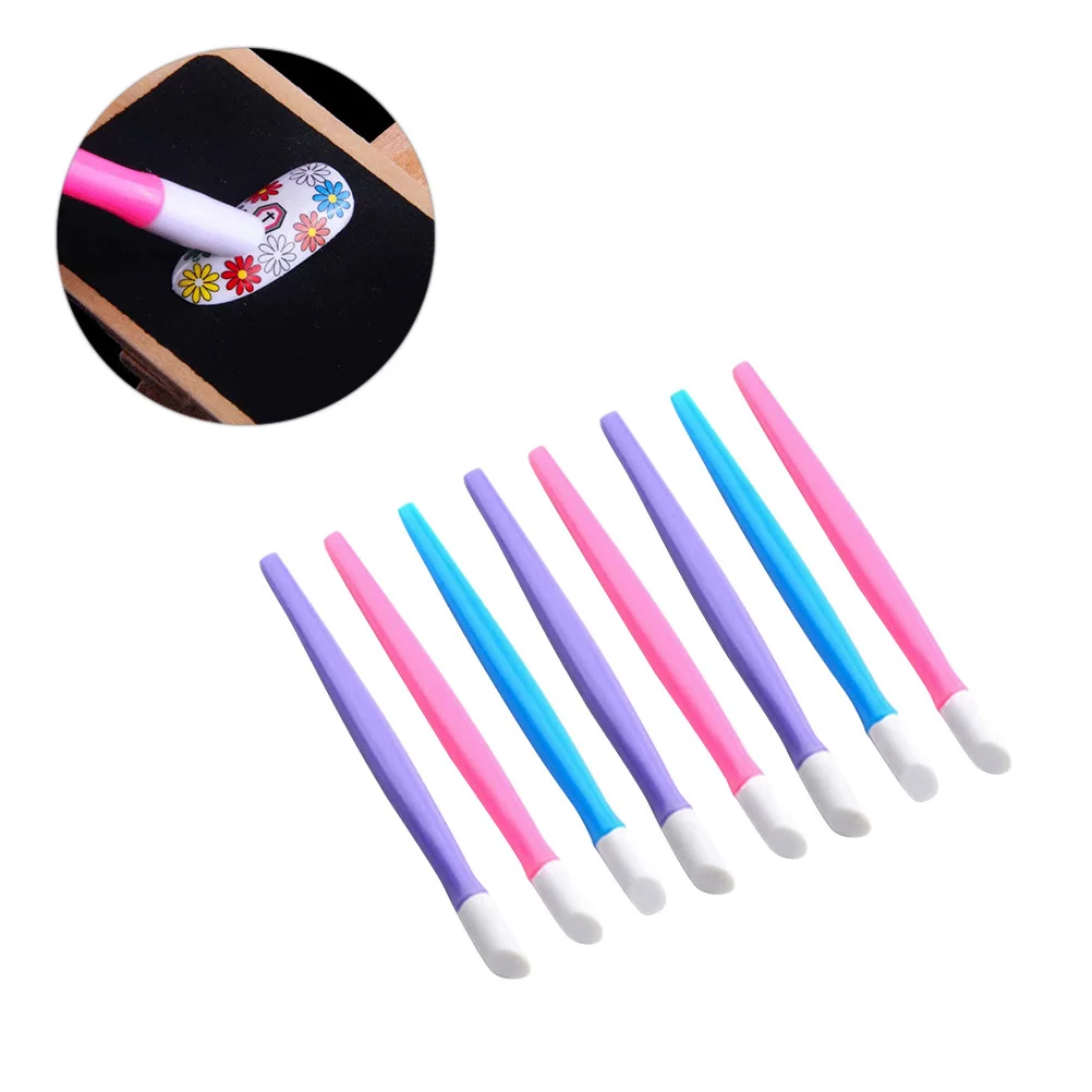 50Pcs Nail Art Embossing Pen Soft Silicone Head Nail Pattern Maker for Home Professional Manicure Embossing Tool
50Pcs Nail Art Embossing Pen Soft Silicone Head Nail Pattern Maker for Home Professional Manicure Embossing Tool