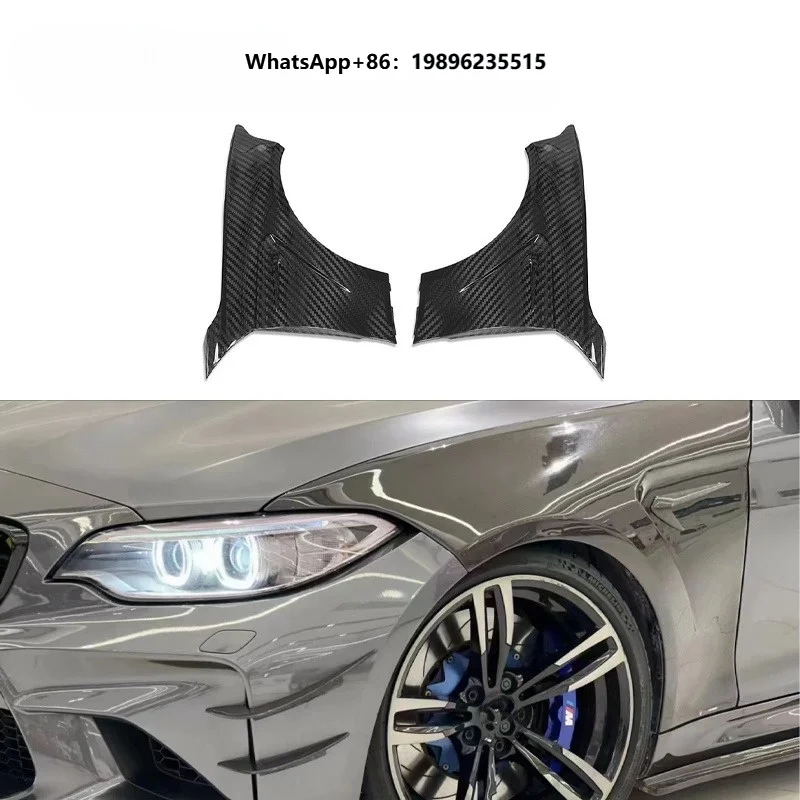 For F87 M2 M2C Competition CS 2016-2021 Dry Carbon Fiber Side Fenders 41352449803 41352449804
For F87 M2 M2C Competition CS 2016-2021 Dry Carbon Fiber Side Fenders 41352449803 41352449804