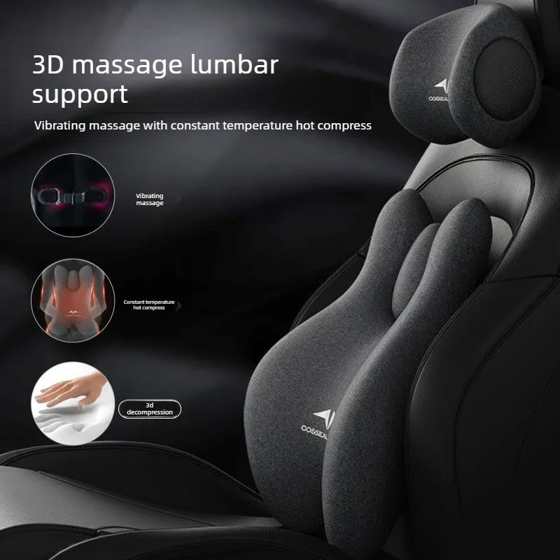 3-Speed Electric Massage Cushion & Memory Foam Neck Pillow | Long-Distance Driving Fatigue Relief Essential
3-Speed Electric Massage Cushion & Memory Foam Neck Pillow | Long-Distance Driving Fatigue Relief Essential
