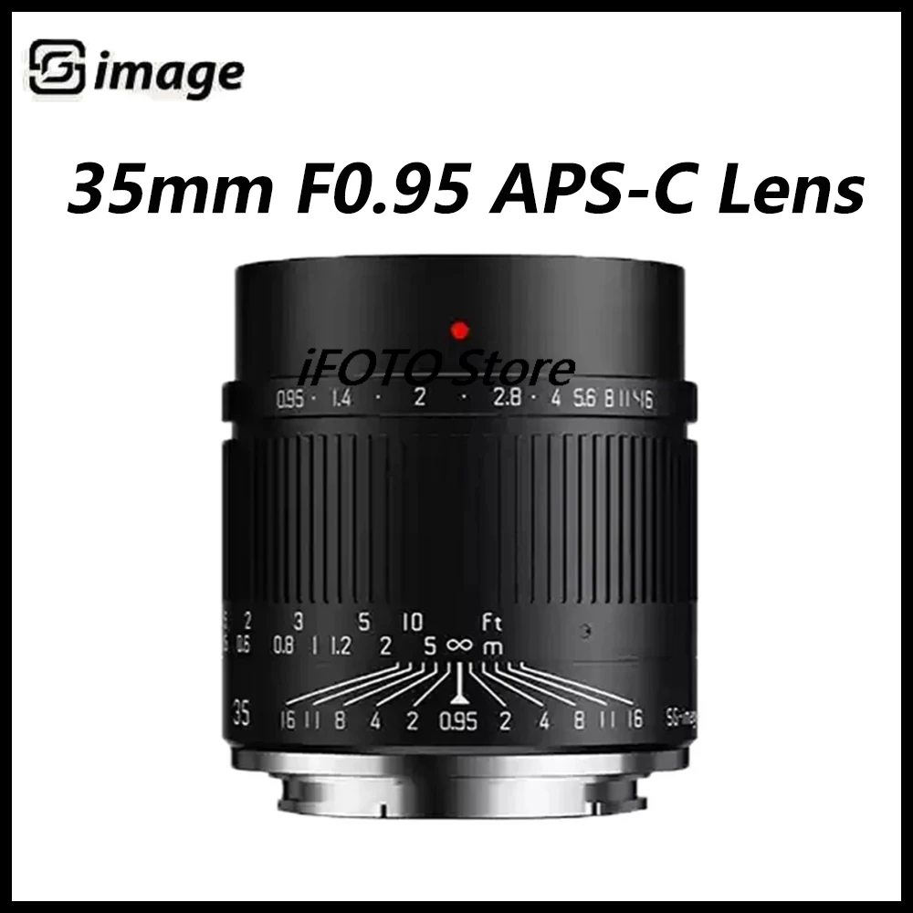 Объектив камеры SGimage 35 мм F0.95 APS-C широкоугольный, Большая диафрагма для Sony E Nikon Z Fuji XF Macro 4/3 Canon M/R L Mount Camera
Объектив камеры SGimage 35 мм F0.95 APS-C широкоугольный, Большая диафрагма для Sony E Nikon Z Fuji XF Macro 4/3 Canon M/R L Mount Camera