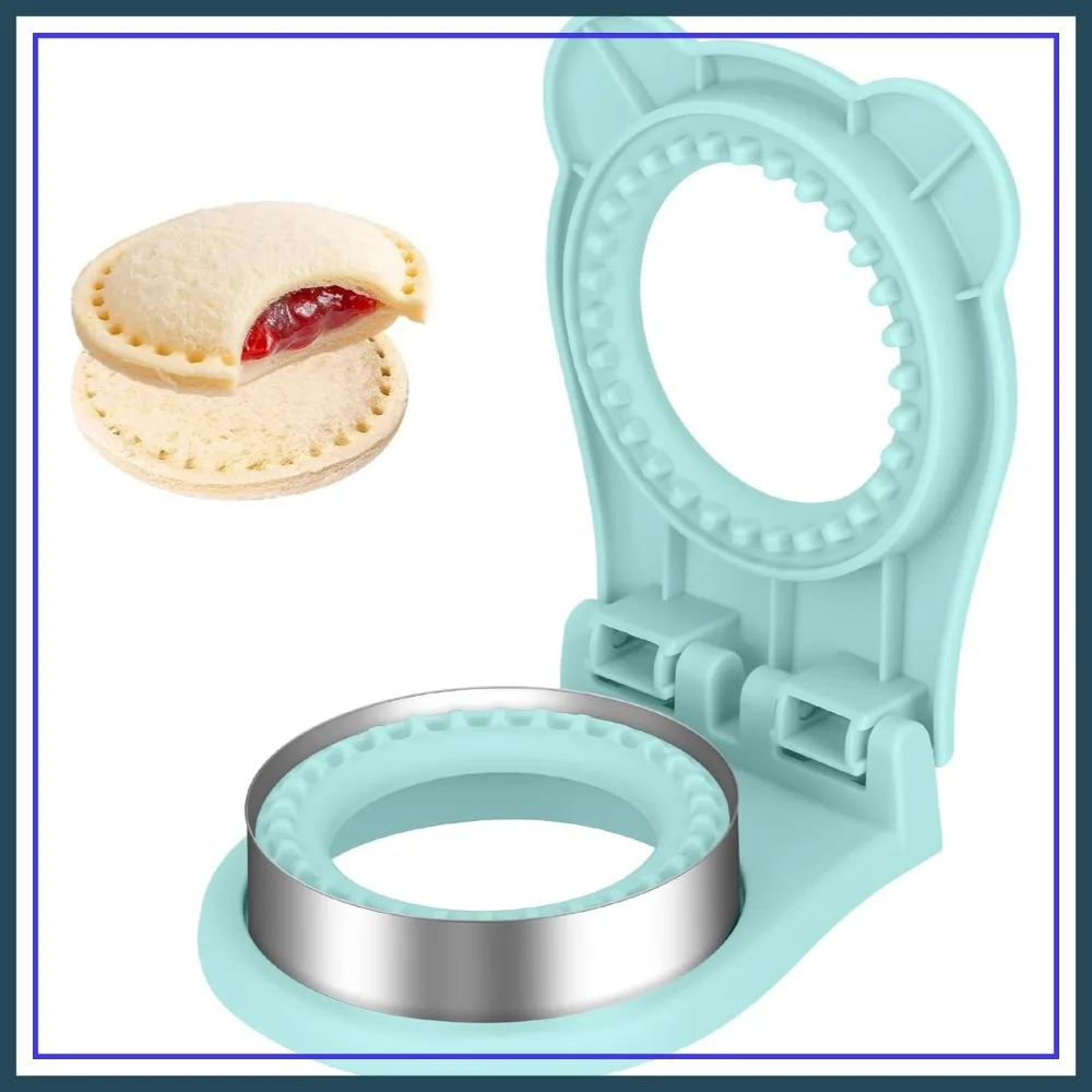 Uncrustable Sandwich Cutter Maker – Sealer and Cutter for Lunchbox, Circle Shape, Light Blue
Uncrustable Sandwich Cutter Maker – Sealer and Cutter for Lunchbox, Circle Shape, Light Blue