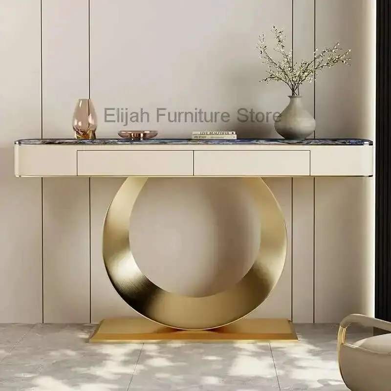 Luxury Fashion Morden Console Table Living Room Display Showcase Organizer Entrance Table Living Room Etagere Home Furniture 
Luxury Fashion Morden Console Table Living Room Display Showcase Organizer Entrance Table Living Room Etagere Home Furniture