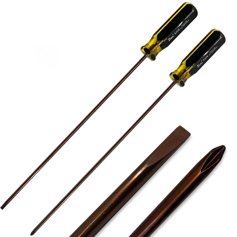 2pcs 400mm Length Screwdriver Set Rubber Anti-skid Handle Slotted and Phillips Screwdriver Combination Magnetic Screw Drive Tool
2pcs 400mm Length Screwdriver Set Rubber Anti-skid Handle Slotted and Phillips Screwdriver Combination Magnetic Screw Drive Tool