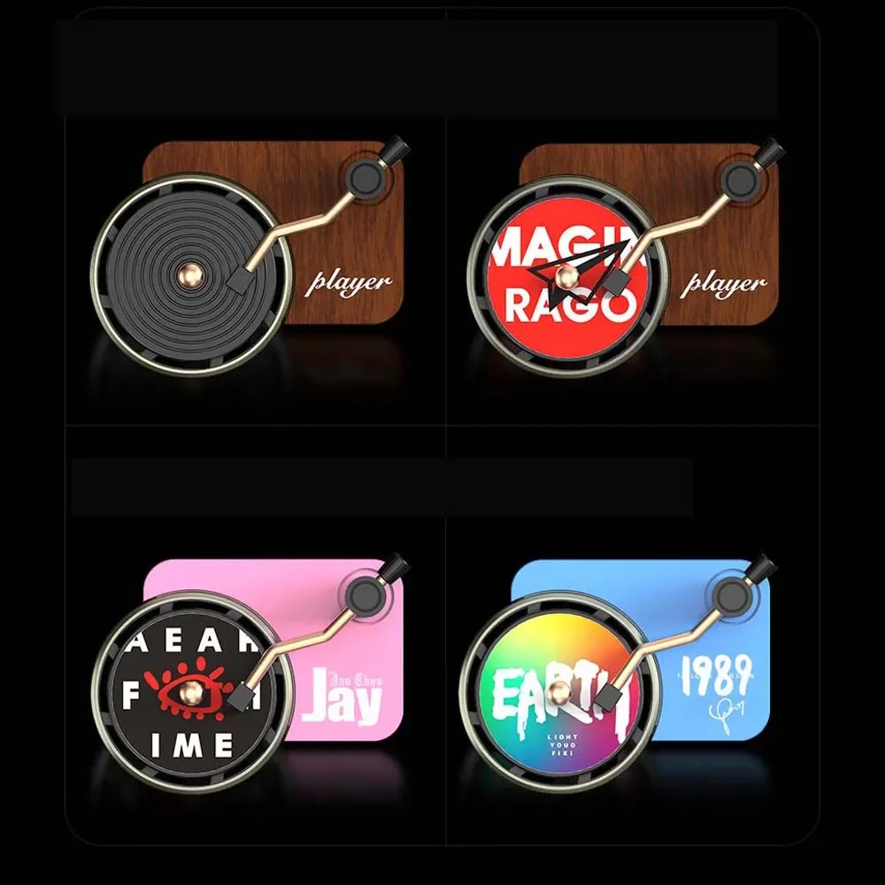 Record Player Car Perfume Clip Vinyl Phonograph Air Vent Outlet Aromatherapy Clip Car Inter Decor Accessories for Music Fans
Record Player Car Perfume Clip Vinyl Phonograph Air Vent Outlet Aromatherapy Clip Car Inter Decor Accessories for Music Fans