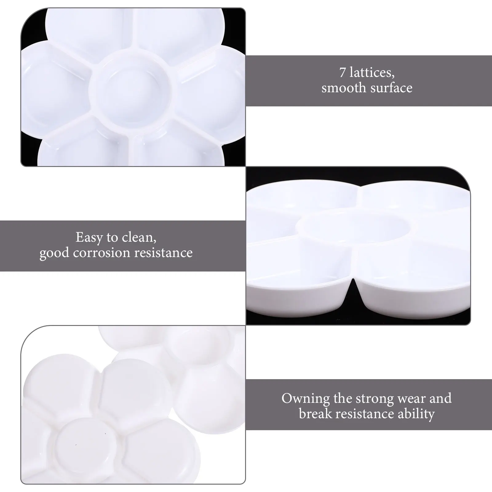 4 Pcs Palette Small Watercolor Paint Tray Pigment Painting Pp Trays Child Mixing
4 Pcs Palette Small Watercolor Paint Tray Pigment Painting Pp Trays Child Mixing