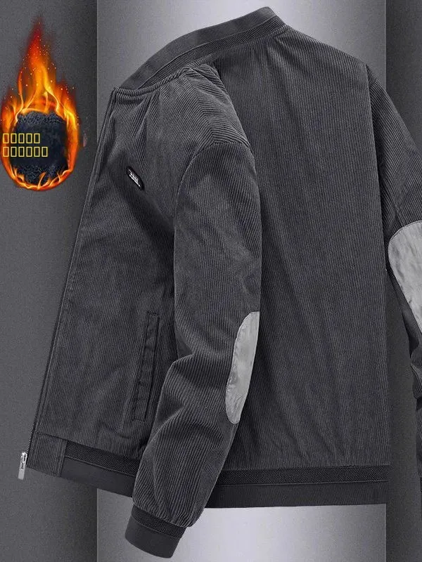 Мужская свободная куртка из вельвета с бейсбольным воротником, весна-осень, новая модная тонкая куртка, теплая, дышащая, из полиэфирного волокна
Мужская свободная куртка из вельвета с бейсбольным воротником, весна-осень, новая модная тонкая куртка, теплая, дышащая, из полиэфирного волокна