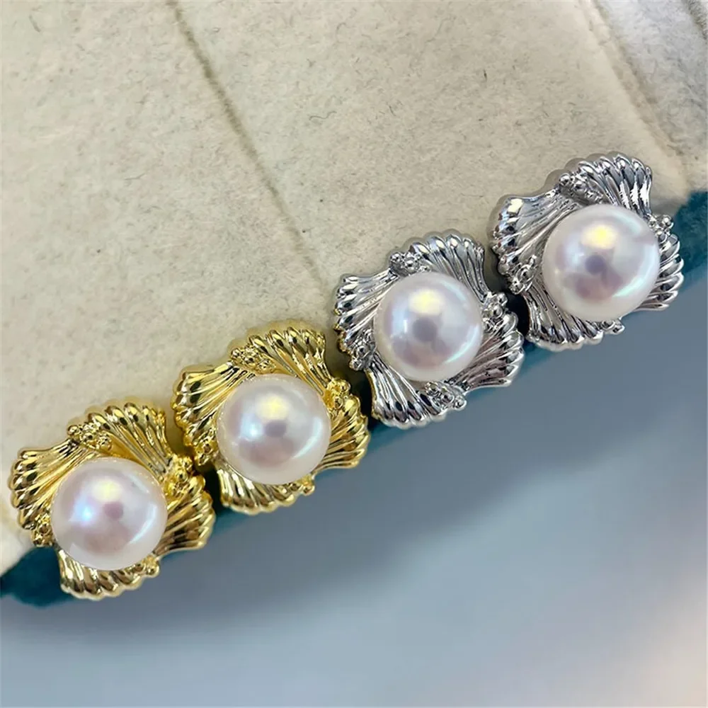 Gold Plated Pearl Earring Settings, DIY Jewelry Making Supplies, Blank Ear Stud Bases for Handmade Accessories, 1Pair No Pearl
Gold Plated Pearl Earring Settings, DIY Jewelry Making Supplies, Blank Ear Stud Bases for Handmade Accessories, 1Pair No Pearl