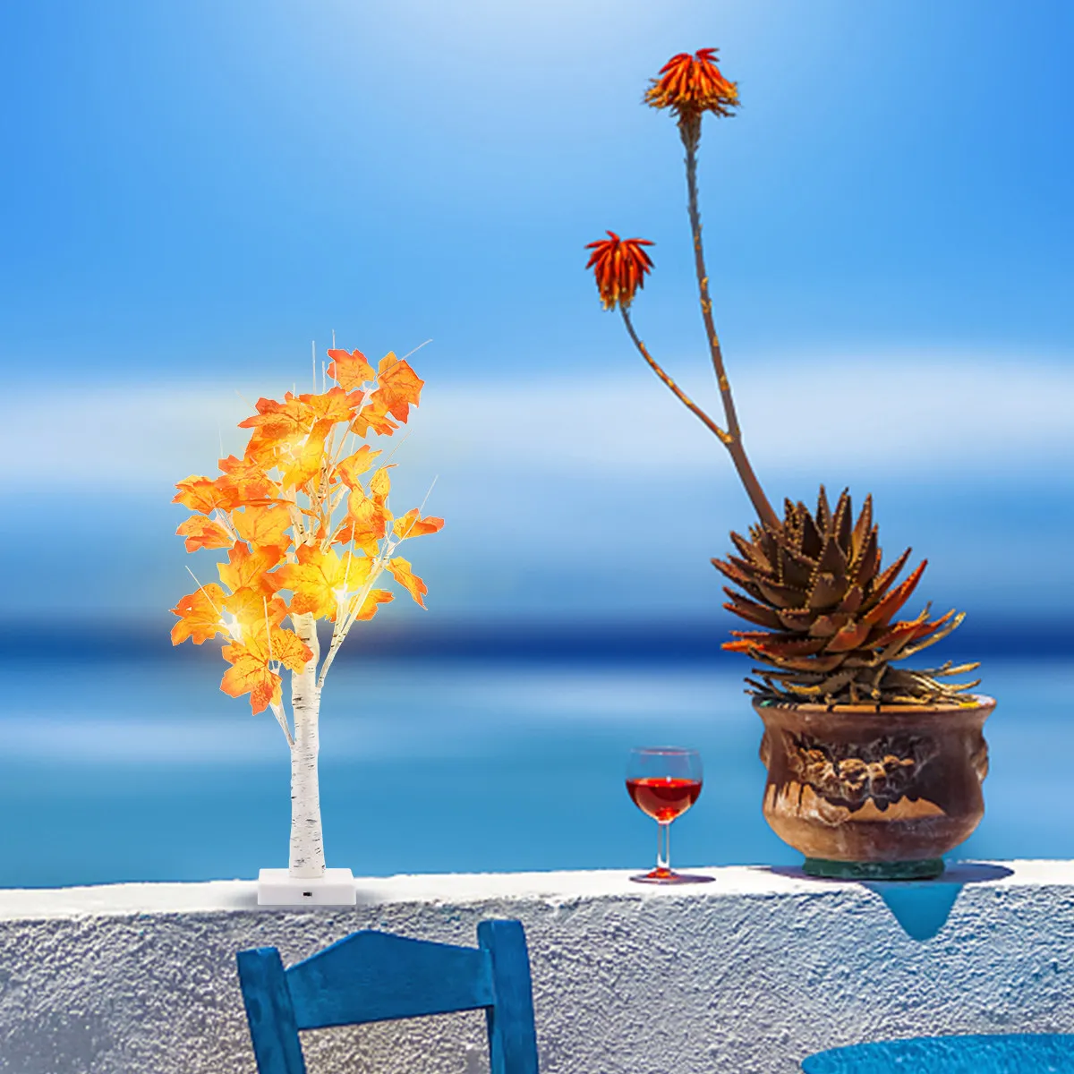 1 шт. светодиодный светильник в виде дерева, декоративный, с дизайном листьев гинкго, уличный светильник для двора, для создания праздничной атмосферы, красочное освещение, декор
1 шт. светодиодный светильник в виде дерева, декоративный, с дизайном листьев гинкго, уличный светильник для двора, для создания праздничной атмосферы, красочное освещение, декор