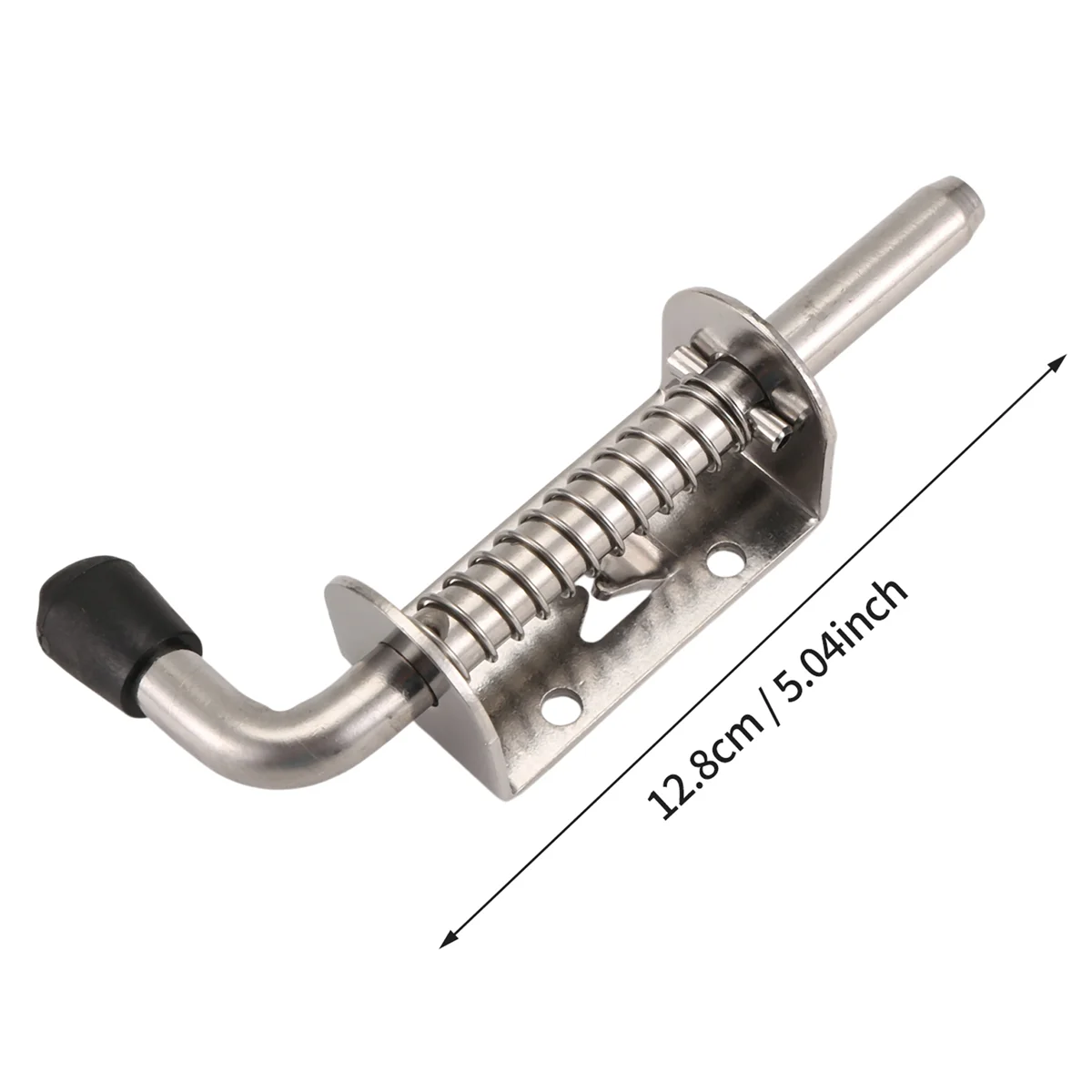 BISM1 2Pcs 5 Inch Stainless Steel Spring Loaded Latch Pin Barrel Bolt 2mm Thickened Door Lock Brushed
BISM1 2Pcs 5 Inch Stainless Steel Spring Loaded Latch Pin Barrel Bolt 2mm Thickened Door Lock Brushed