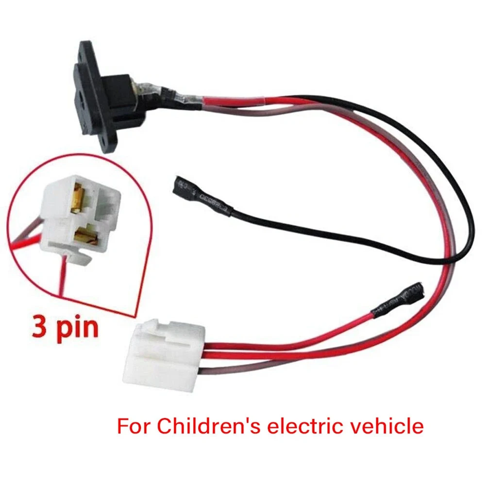 Children's Electric Car Charger Socket With Wire Replacement 6V/12V/24V Round Charging Port Connects Wiring Harness And Fuse
Children's Electric Car Charger Socket With Wire Replacement 6V/12V/24V Round Charging Port Connects Wiring Harness And Fuse