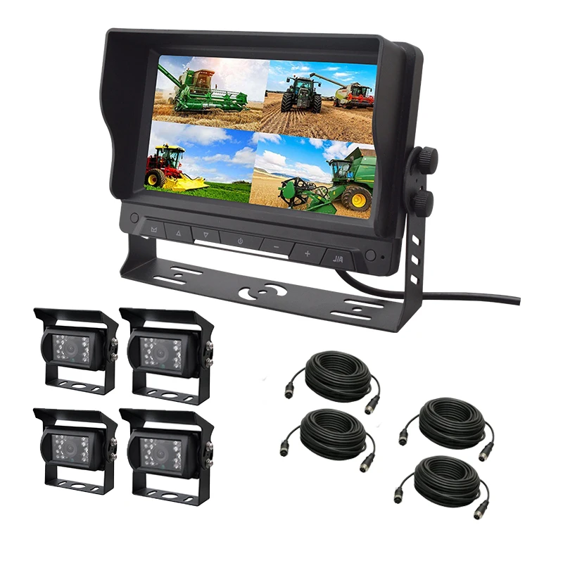 7inch IPS Screen 1/2/3/4 Camera AHD1080p 180 / 360 Degree Truck Camera System
7inch IPS Screen 1/2/3/4 Camera AHD1080p 180 / 360 Degree Truck Camera System