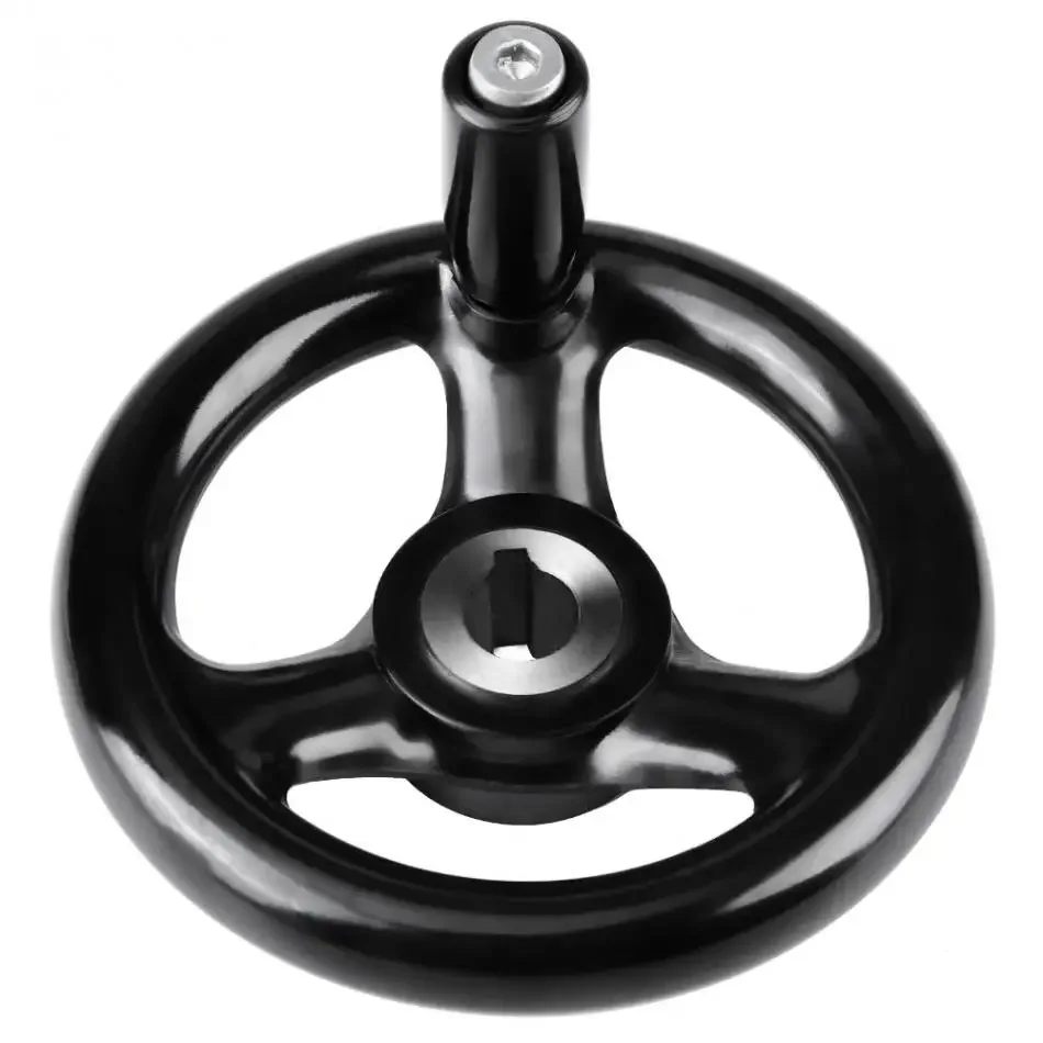 Black CNC 3D Printer Spoked Hand Wheel Milling Machine Lathe round Three Hand Wheel Tool 18x200mm 120mm 12x125mm
Black CNC 3D Printer Spoked Hand Wheel Milling Machine Lathe round Three Hand Wheel Tool 18x200mm 120mm 12x125mm