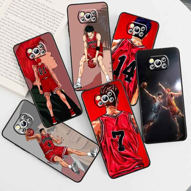 Comic Cool Slam Dunk Popular For Xiaomi Mi Poco F5 F4 F3 X6 X5 X4 X3 M6 M5 M5S M4 M3 C65 Pro GT NFC 5G Black Soft Phone Case
Comic Cool Slam Dunk Popular For Xiaomi Mi Poco F5 F4 F3 X6 X5 X4 X3 M6 M5 M5S M4 M3 C65 Pro GT NFC 5G Black Soft Phone Case