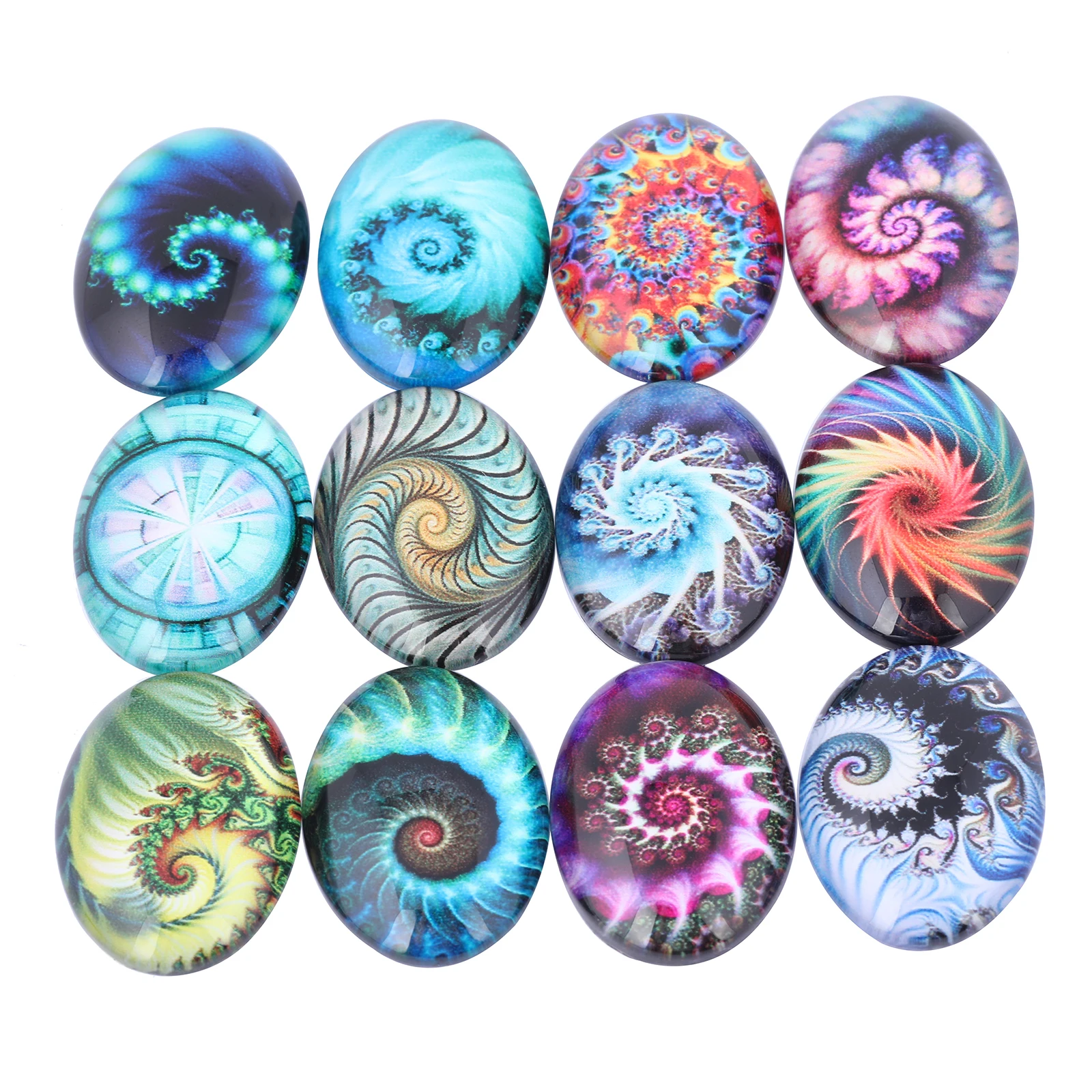 onwear 20pcs handmade mixed fractal photo oval glass cabochon 18x25mm 30x40mm diy flatback jewelry findings for pendant necklace
onwear 20pcs handmade mixed fractal photo oval glass cabochon 18x25mm 30x40mm diy flatback jewelry findings for pendant necklace