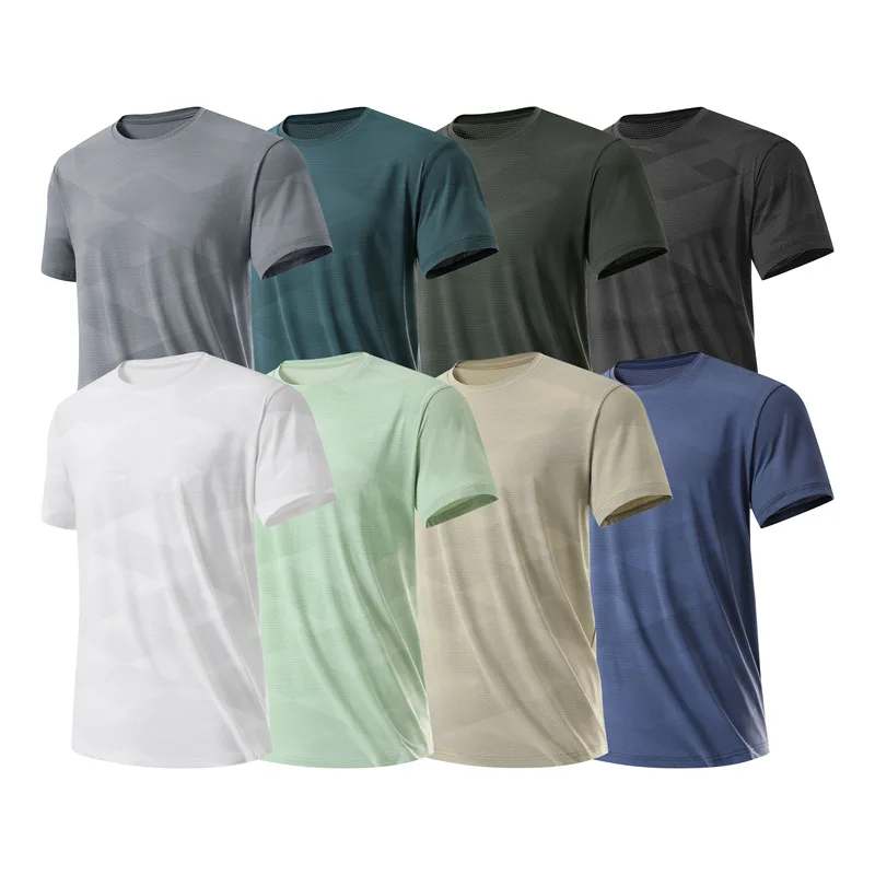 Men's Simple Running Quick Dry Moisture Wicking Compression T-Shirt Soccer Jersey Running Jogging Athletic New Gym Training Top
Men's Simple Running Quick Dry Moisture Wicking Compression T-Shirt Soccer Jersey Running Jogging Athletic New Gym Training Top