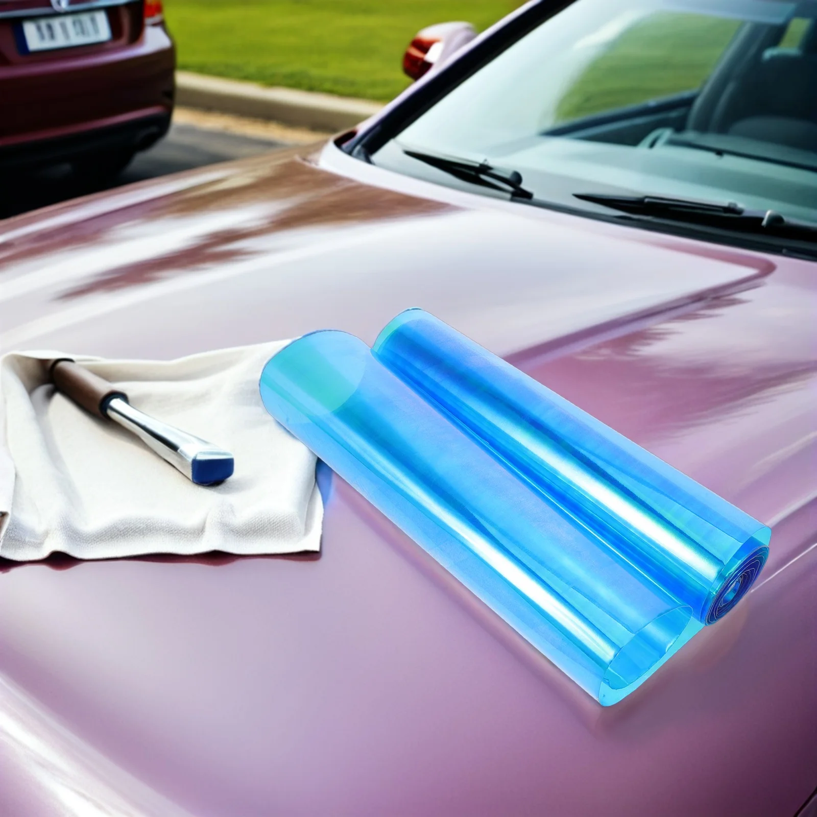 30X210Cm Car Taillight Tint Film Self Adhesive Color Changing Waterproof Uv Resistant Automotive Wrap For Led Lights
30X210Cm Car Taillight Tint Film Self Adhesive Color Changing Waterproof Uv Resistant Automotive Wrap For Led Lights