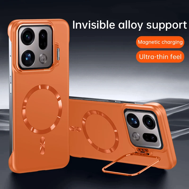 Ultra Thin Metal Lens Holder Frameless for Magsafe Magnetic Phone Case for OPPO Find X9 Pro Findx9 Matte Lens Bracket Cover
Ultra Thin Metal Lens Holder Frameless for Magsafe Magnetic Phone Case for OPPO Find X9 Pro Findx9 Matte Lens Bracket Cover