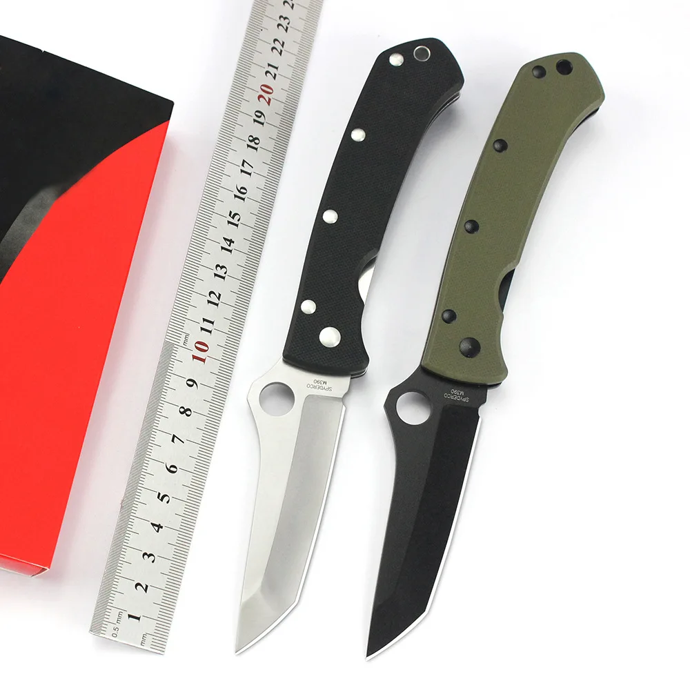High hardness new C46 folding knife G10 handle wild survival convenient folding knife
High hardness new C46 folding knife G10 handle wild survival convenient folding knife