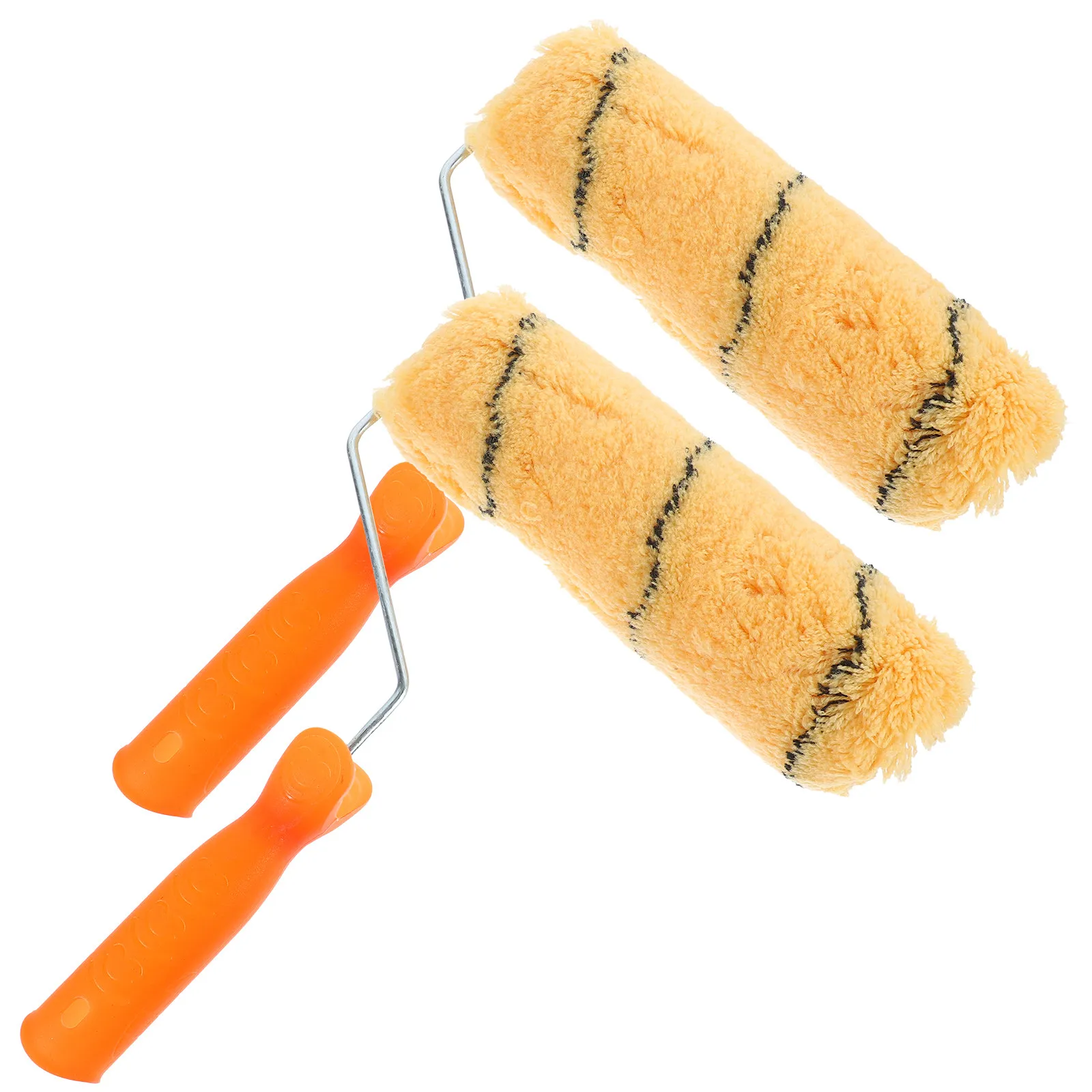 2Pcs Paint Roller Brush Set Lightweight Portable Wall Painting Tool for Walls Ceilings Furniture Doors Efficient Even Coverage
2Pcs Paint Roller Brush Set Lightweight Portable Wall Painting Tool for Walls Ceilings Furniture Doors Efficient Even Coverage
