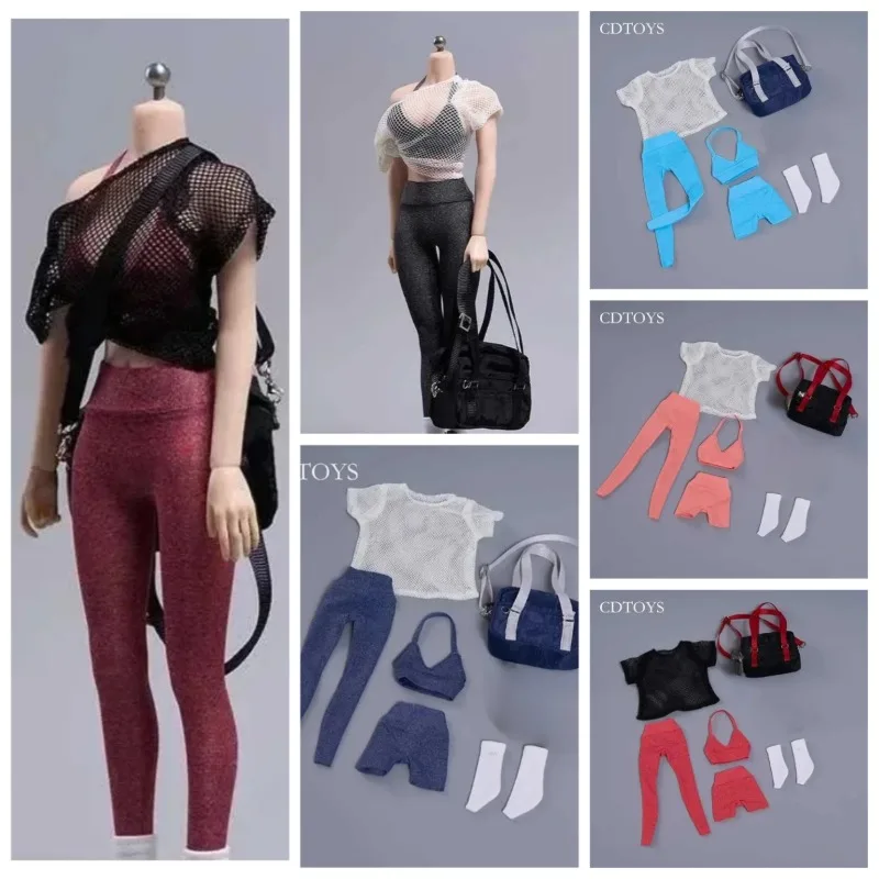 1/6 Female Soldier Elastic Yoga Sportswear Suit Mesh TShirt Shoes Bag Clothes Outfit for 12" Action Figure Ph TBl Doll Accessory
1/6 Female Soldier Elastic Yoga Sportswear Suit Mesh TShirt Shoes Bag Clothes Outfit for 12" Action Figure Ph TBl Doll Accessory