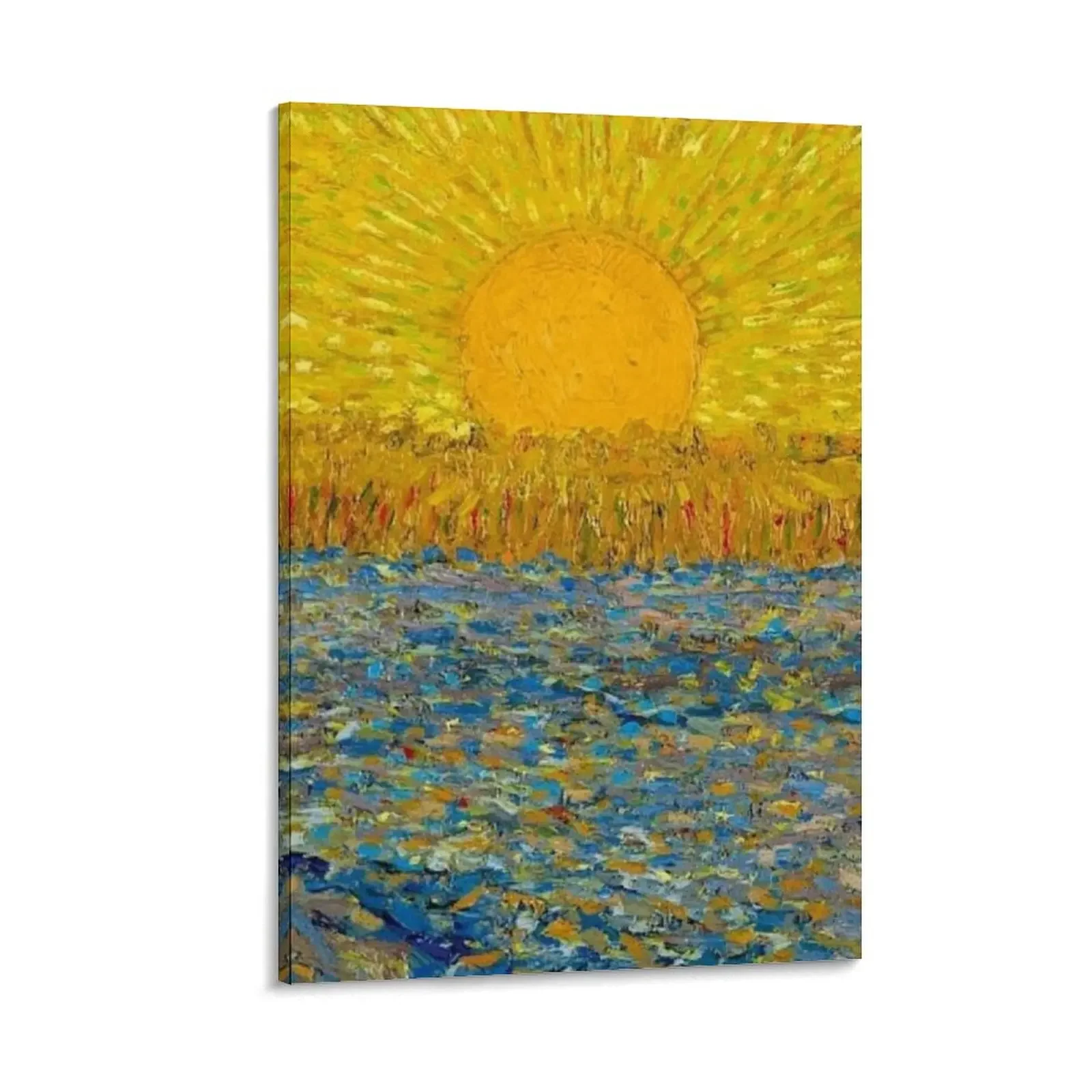 Van Gogh Sunrise over wheat fields of gold; Provence, France landscape painting Canvas Painting Decoration pictures room wall
Van Gogh Sunrise over wheat fields of gold; Provence, France landscape painting Canvas Painting Decoration pictures room wall