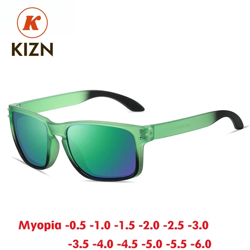 KIZN Driving Myopia Sunglasses Men Women Polarized Brand Designer Glasses Square TR90 Frame Custom Prescription Len -0.5 to -6.0
KIZN Driving Myopia Sunglasses Men Women Polarized Brand Designer Glasses Square TR90 Frame Custom Prescription Len -0.5 to -6.0